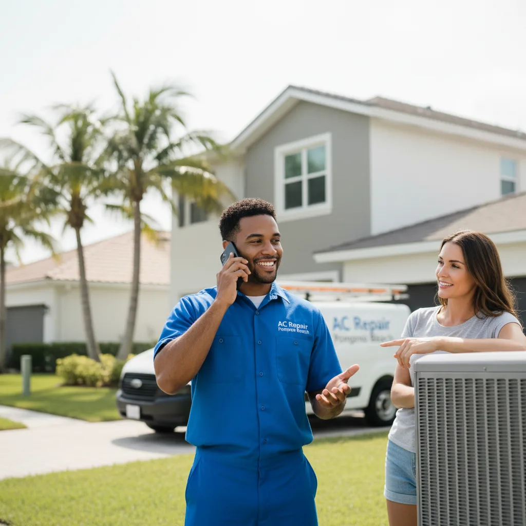 AC Repair Pompano Beach customer support in Vivian